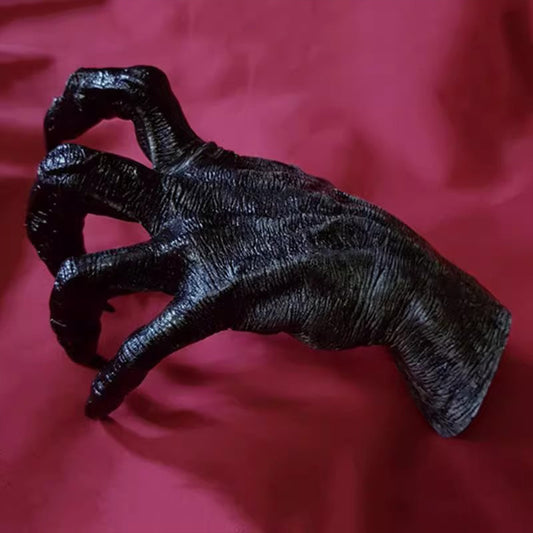 Gothic Demon Claw & Evil Eye Wall Decor - Witch Arm Hanging Prop | Haunted House Ornament