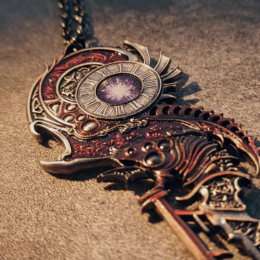 Yog-Sothoth The Silver Key Pendant - Cthulhu Mythos Aeon Society Collectible