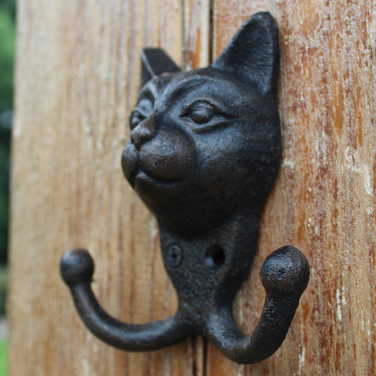 European Vintage Iron Wall Decor Coat Hook