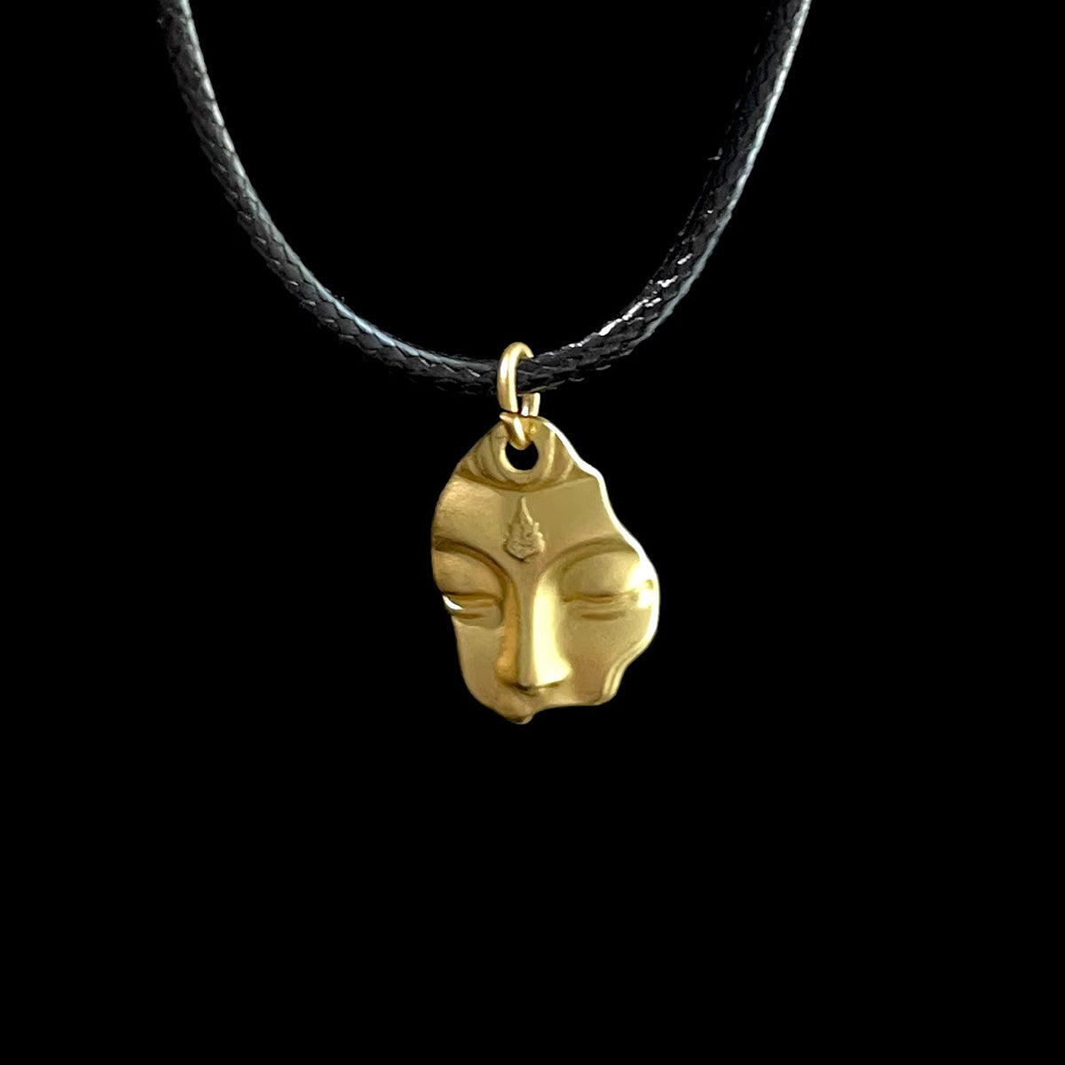 Vintage Pure Silver Buddha Necklace - Retro Zen Spiritual Jewelry | Sacred Buddha Pendant
