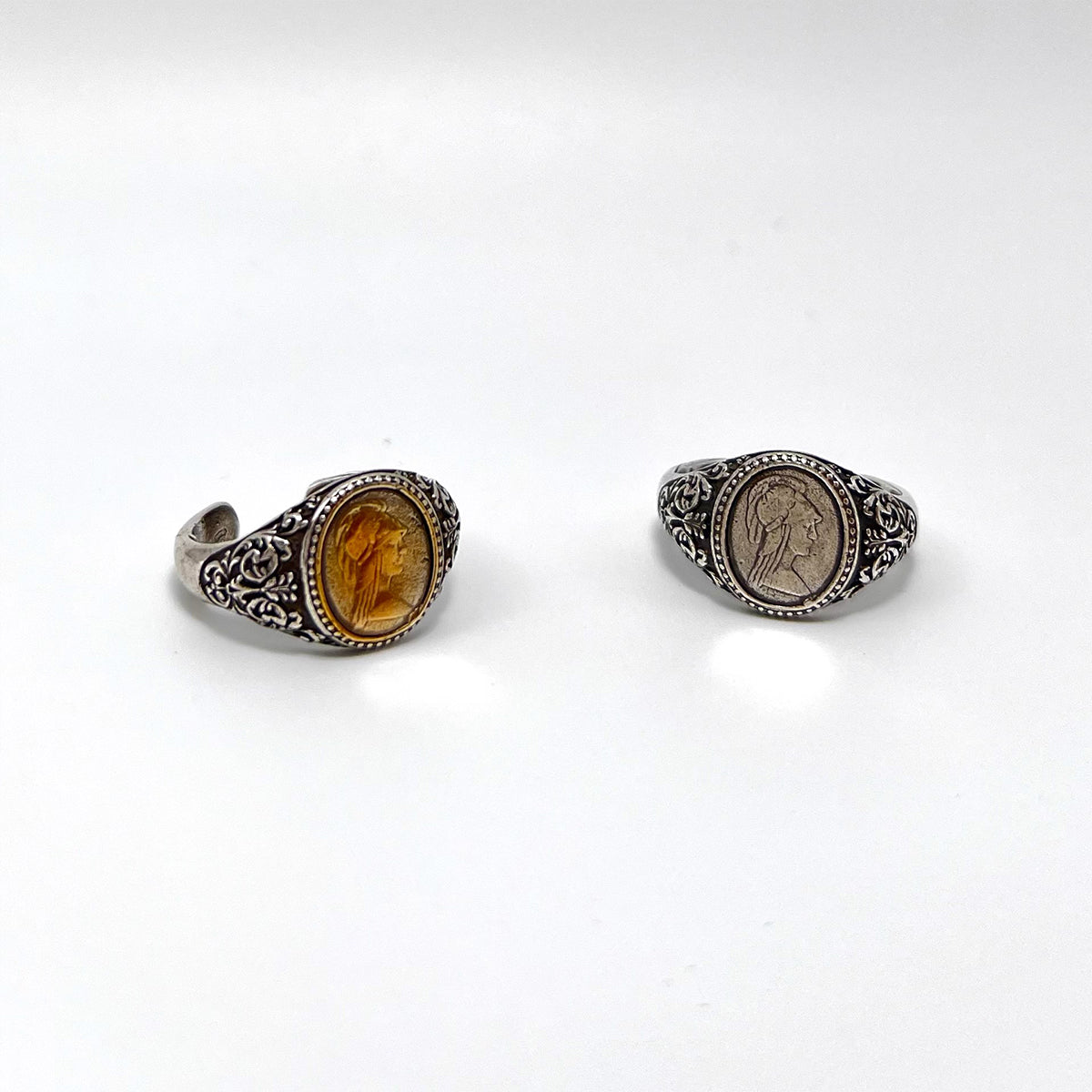 Athena the Wise Ring - Unisex Pinky Ring, Unique Goddess-Inspired Jewelry for Daily Wear