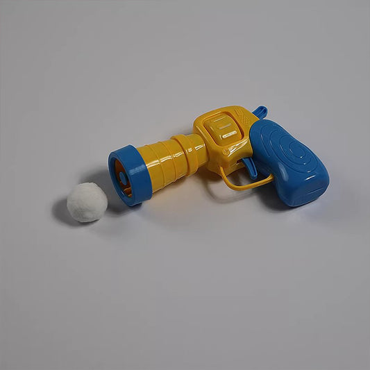 Cat Fuzzy Ball Launcher Toy - Interactive Play Ball Shooter for Kitten