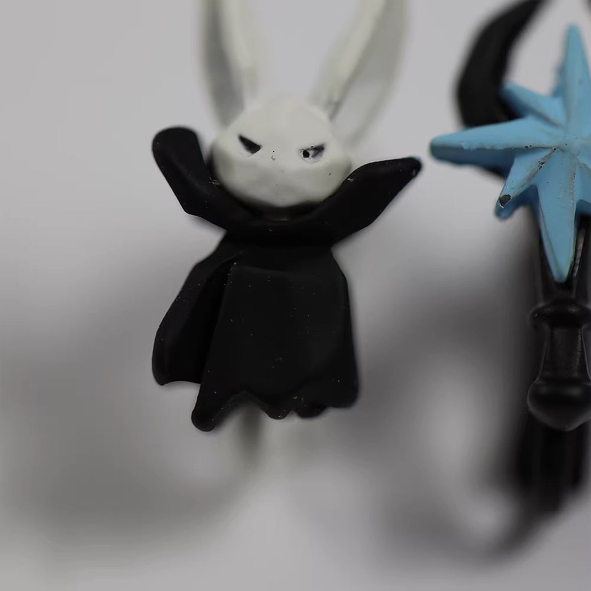 Dark Magician Bunny Clip-On Earrings – Cute & Gothic Bunny Ear Clips