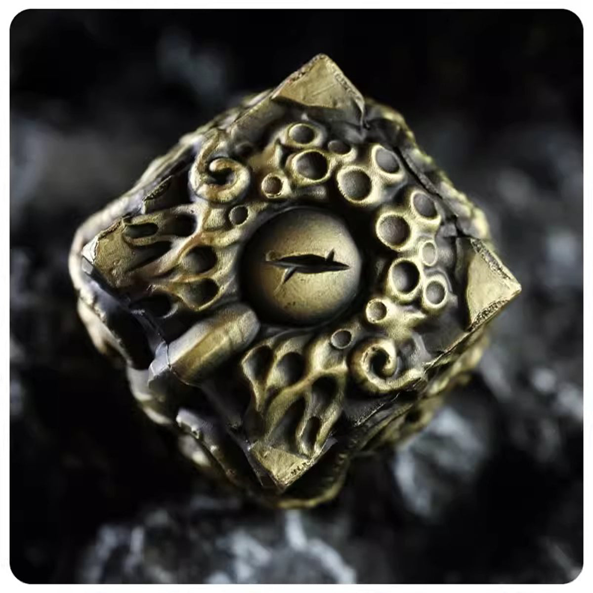 Call of Cthulhu Keeper's Metal D6 Dice - Tabletop RPG Gaming Accessory