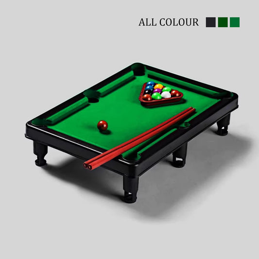 Bored? Play Pool Anytime with Your Partner! Mini Tiny Pool Table Gift