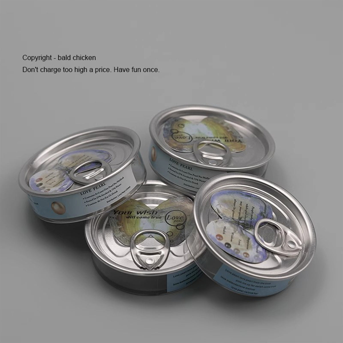 “Open Your Own Pearl” Surprise Can – Mystery Pearl Blind Box Experience