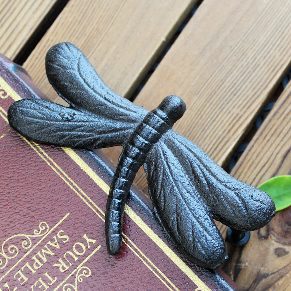 Vintage Cast Iron Cabinet Handle — American & Nordic Style Drawer Pull