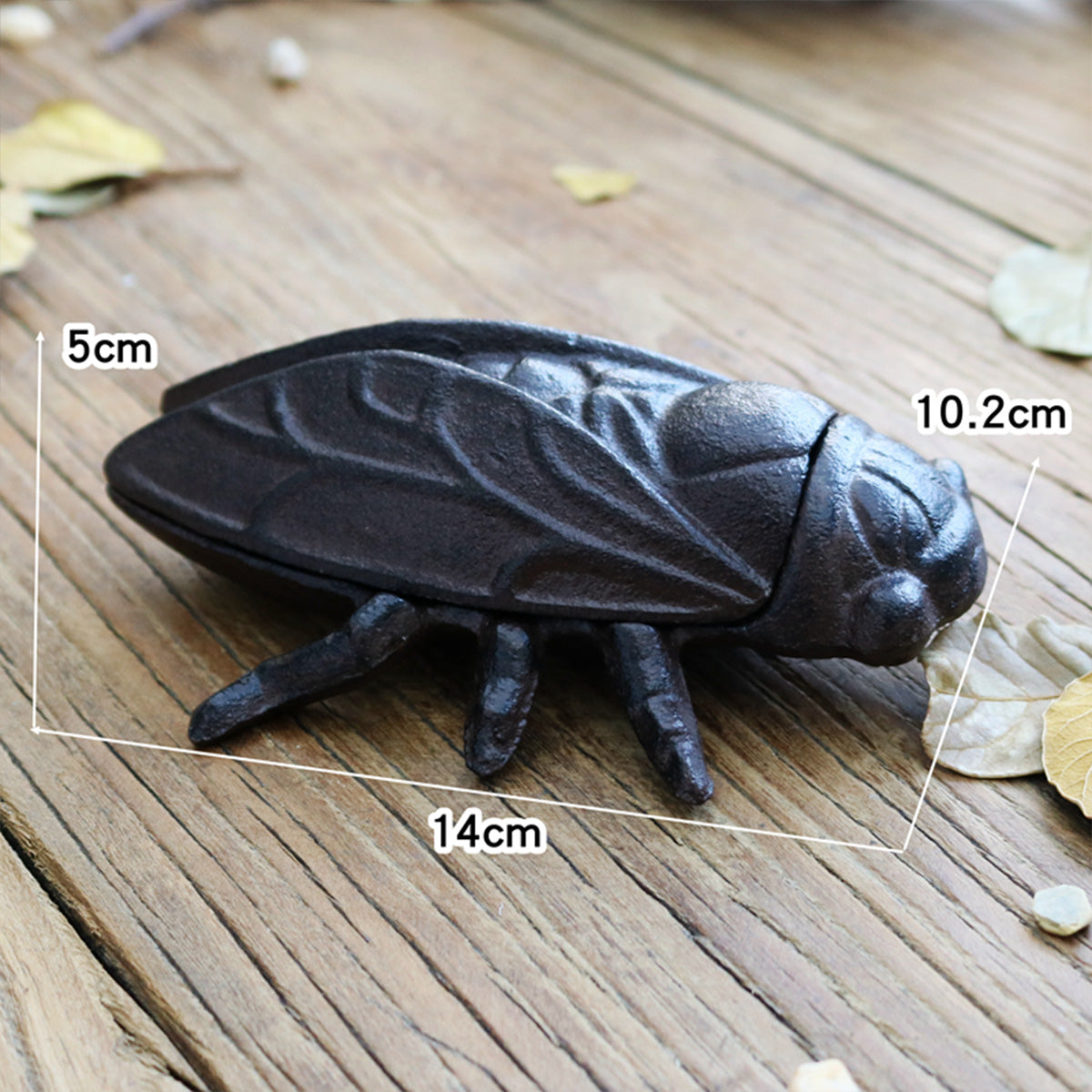 Vintage Cast Iron Turtle Storage Jar — Creative Animal Figurine & Key Holder Box