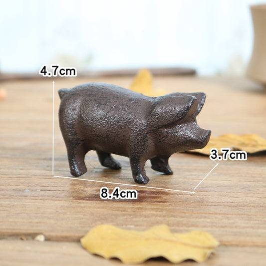 Vintage Nostalgic Cartoon Paperweight & Pen Holder - Cute Desk Paper Press Decoration