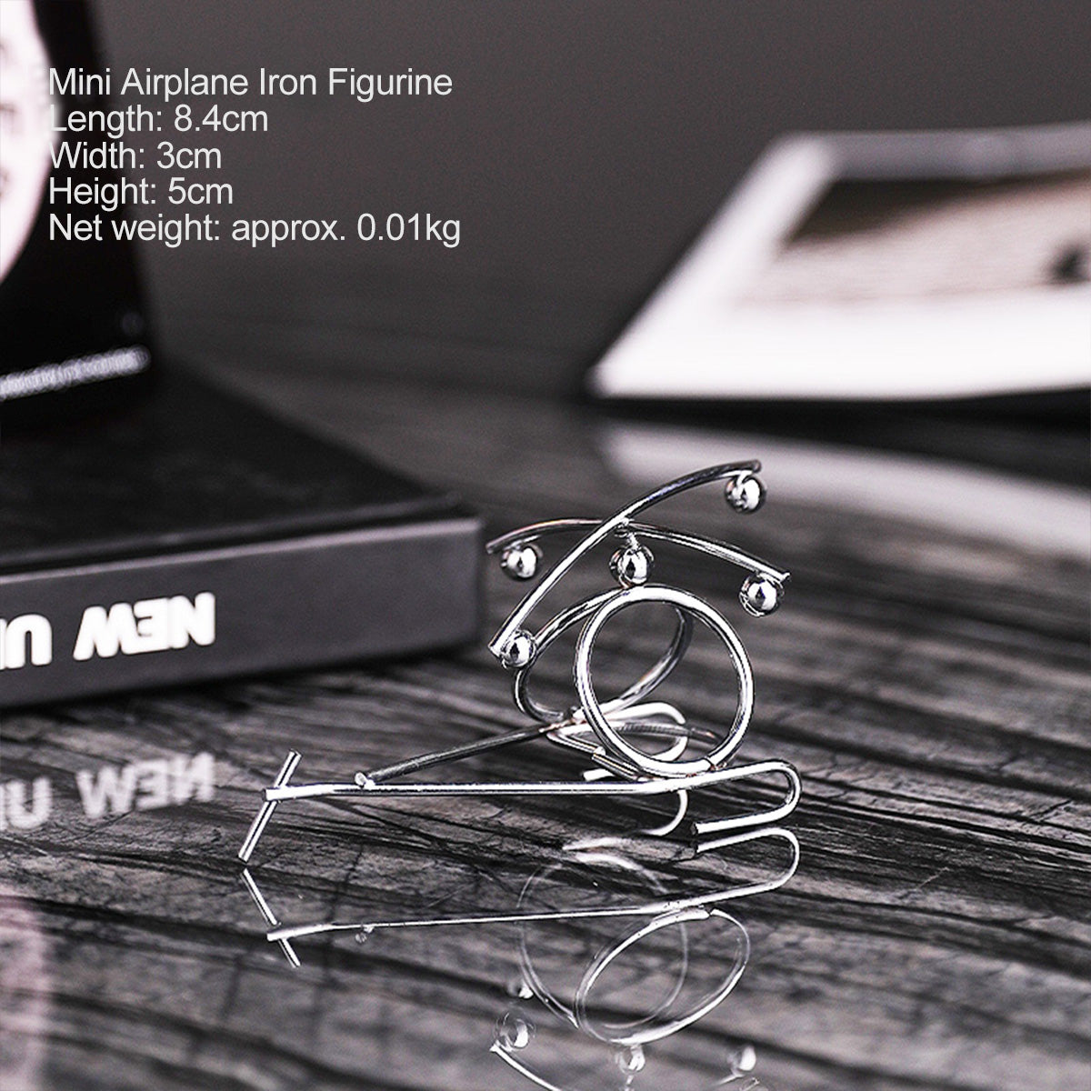 Balanced Iron Little Man Fidget Toy - Desk/Wall Swing Decor for Stress Relief in Living Room & Office