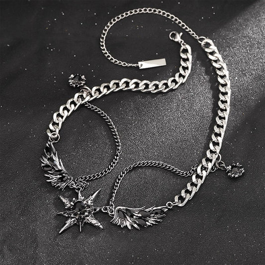 Vintage Star of David Wing Jewelry - Retro Cuban Style Unique Versatile Fashion Accessories