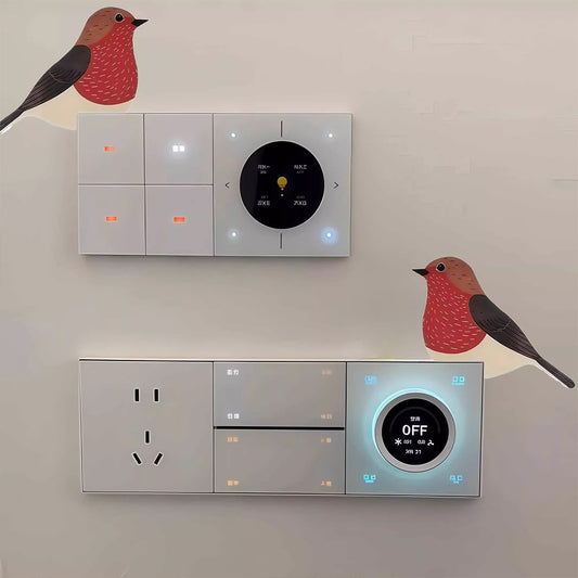 Cute Cartoon Wooden Bird Ornament - Versatile Home Garden Decor for Door Frame Socket Picture Frame