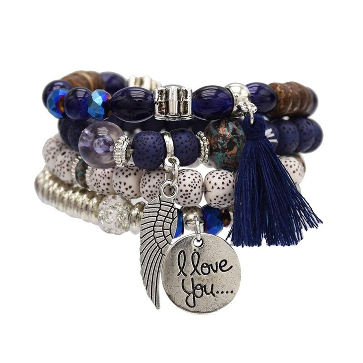 Bohemian Retro Beaded Bracelet - Multi-Layer Colorful Ethnic Jewelry for Couples Men Women