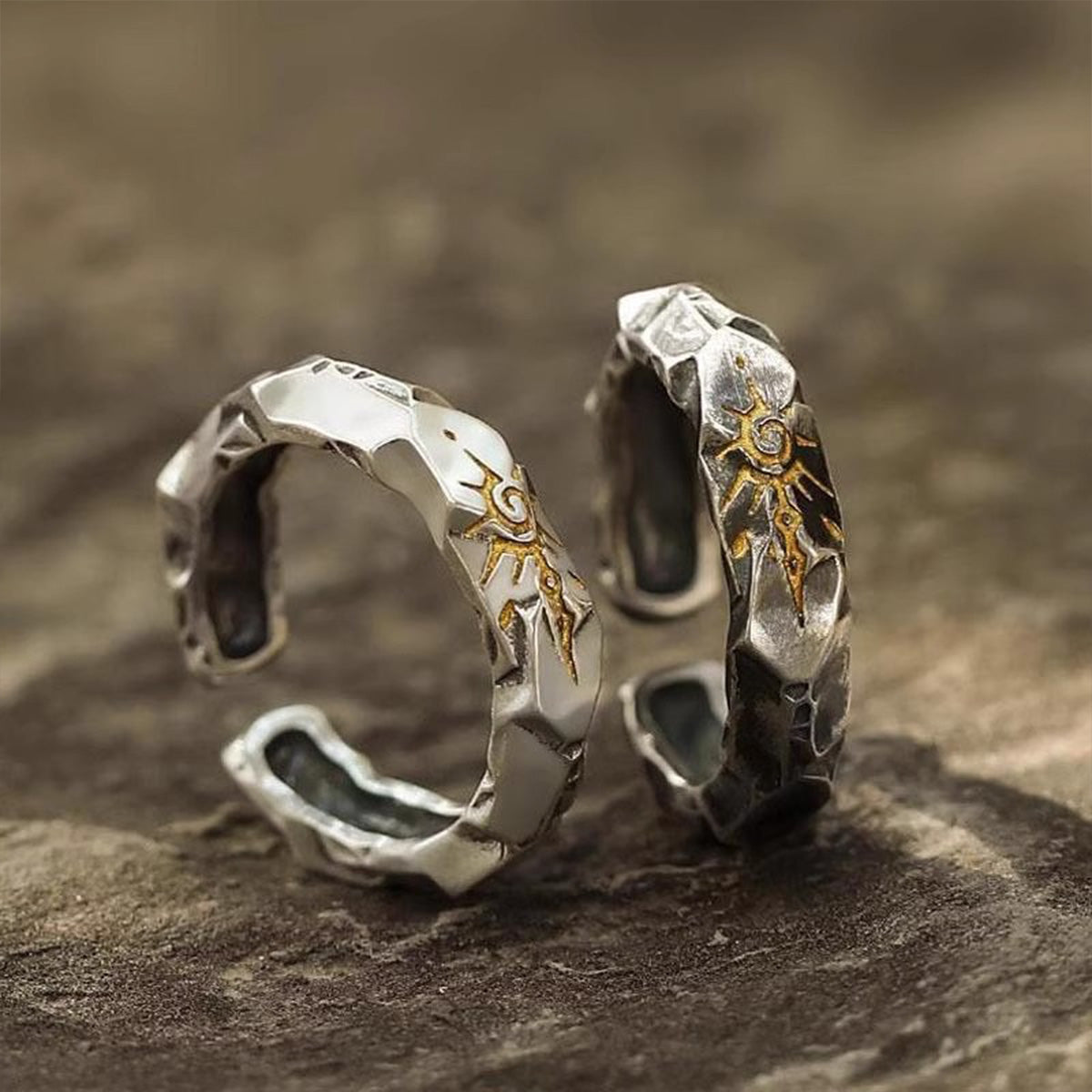 Men's Original "Wishing Stone" Discipline Ring - Niche Unique Versatile High-End Jewelry