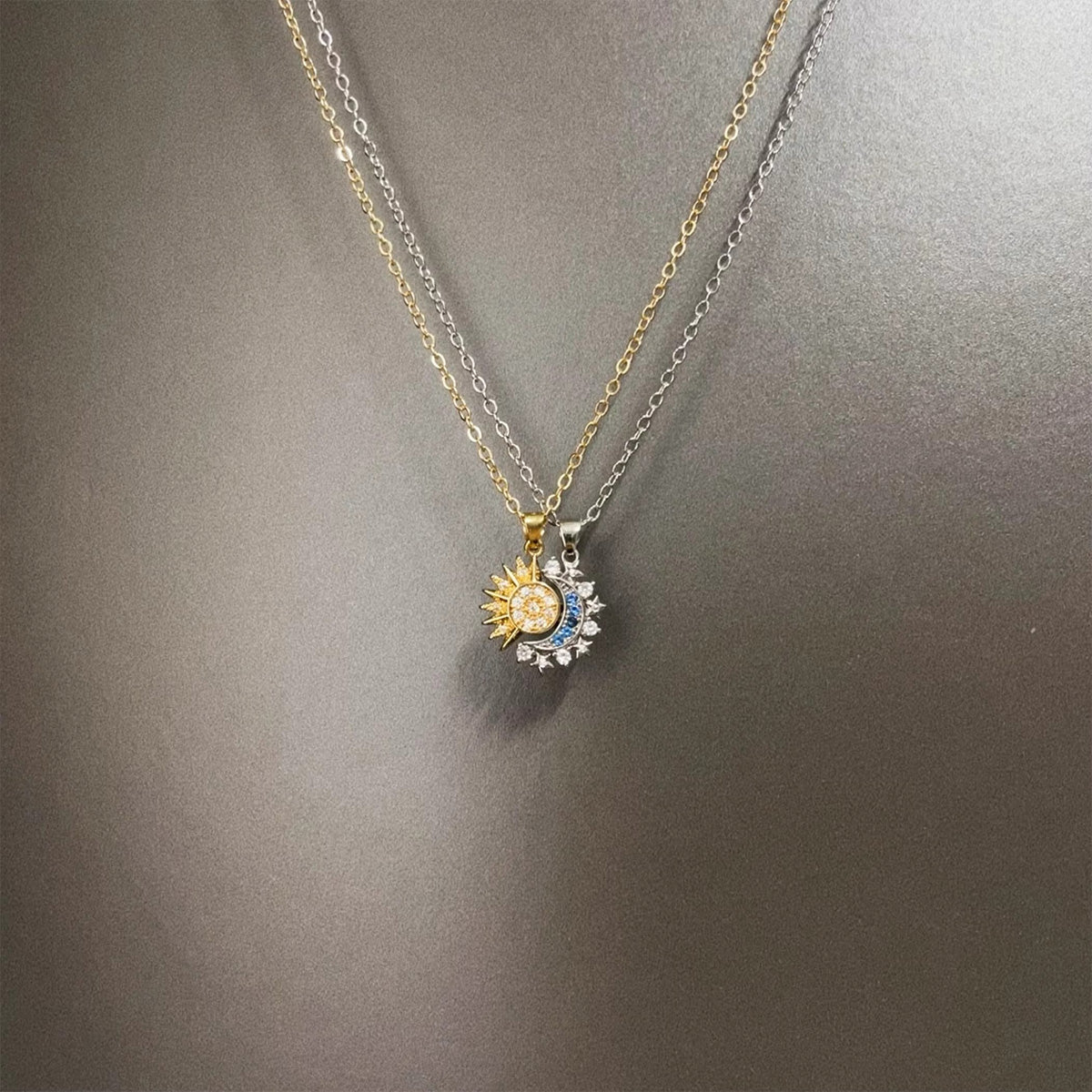 Vintage Twilight Harmony Necklace - Retro Gothic Romantic Jewelry | Unique Statement Piece