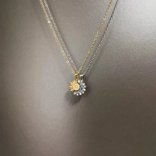 Vintage Twilight Harmony Necklace - Retro Gothic Romantic Jewelry | Unique Statement Piece