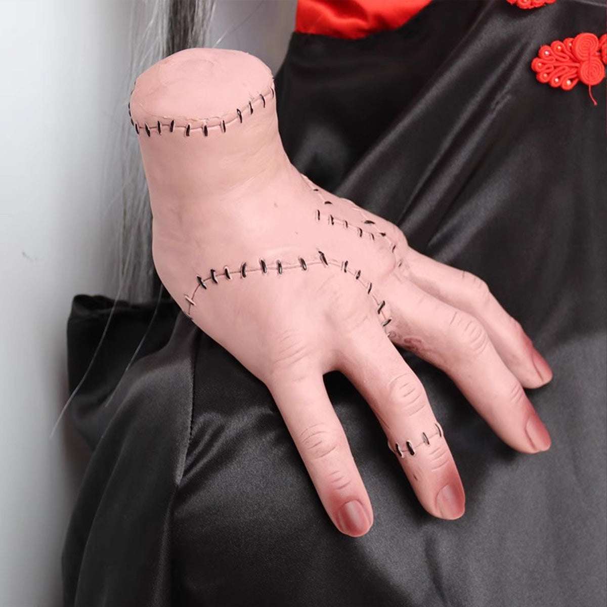 Wednesday Addams Severed Hand Prop - Halloween Gothic Prank Decor | Tattoo Shop Haunted House Ornament