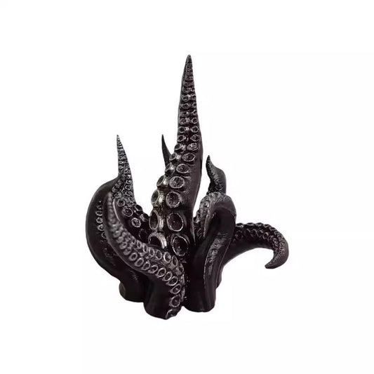 Gothic Cthulhu Tentacle Resin Ornament - DIY Handmade Cool Decor | Dark Fantasy Anime Standee
