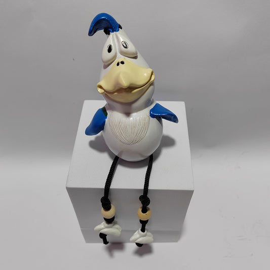 Funny Rooster Fence Decor - Whimsical Garden Ornament | Outdoor Balcony Yard Craft