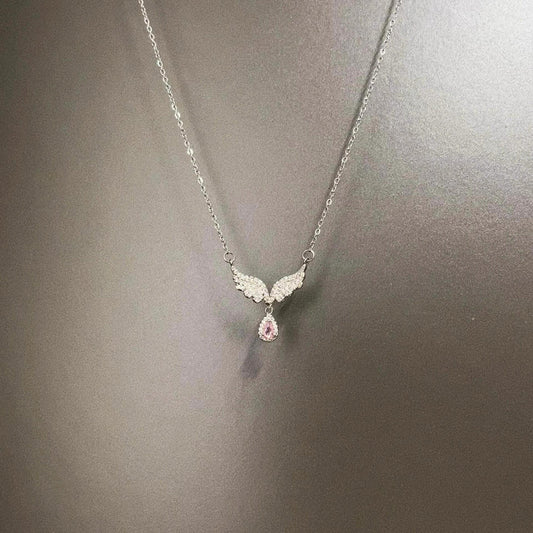 Vintage Tears of Angels Necklace - Gothic Dark Romantic Jewelry | Unique Retro Pendant