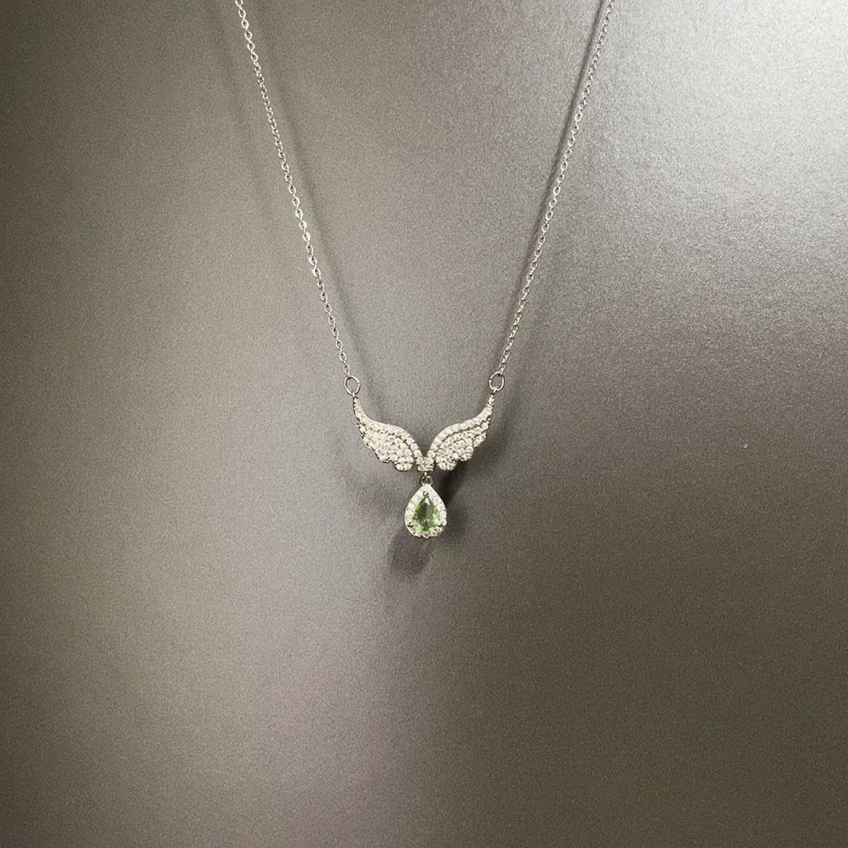 Vintage Tears of Angels Necklace - Gothic Dark Romantic Jewelry | Unique Retro Pendant