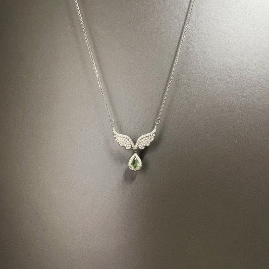 Vintage Tears of Angels Necklace - Gothic Dark Romantic Jewelry | Unique Retro Pendant