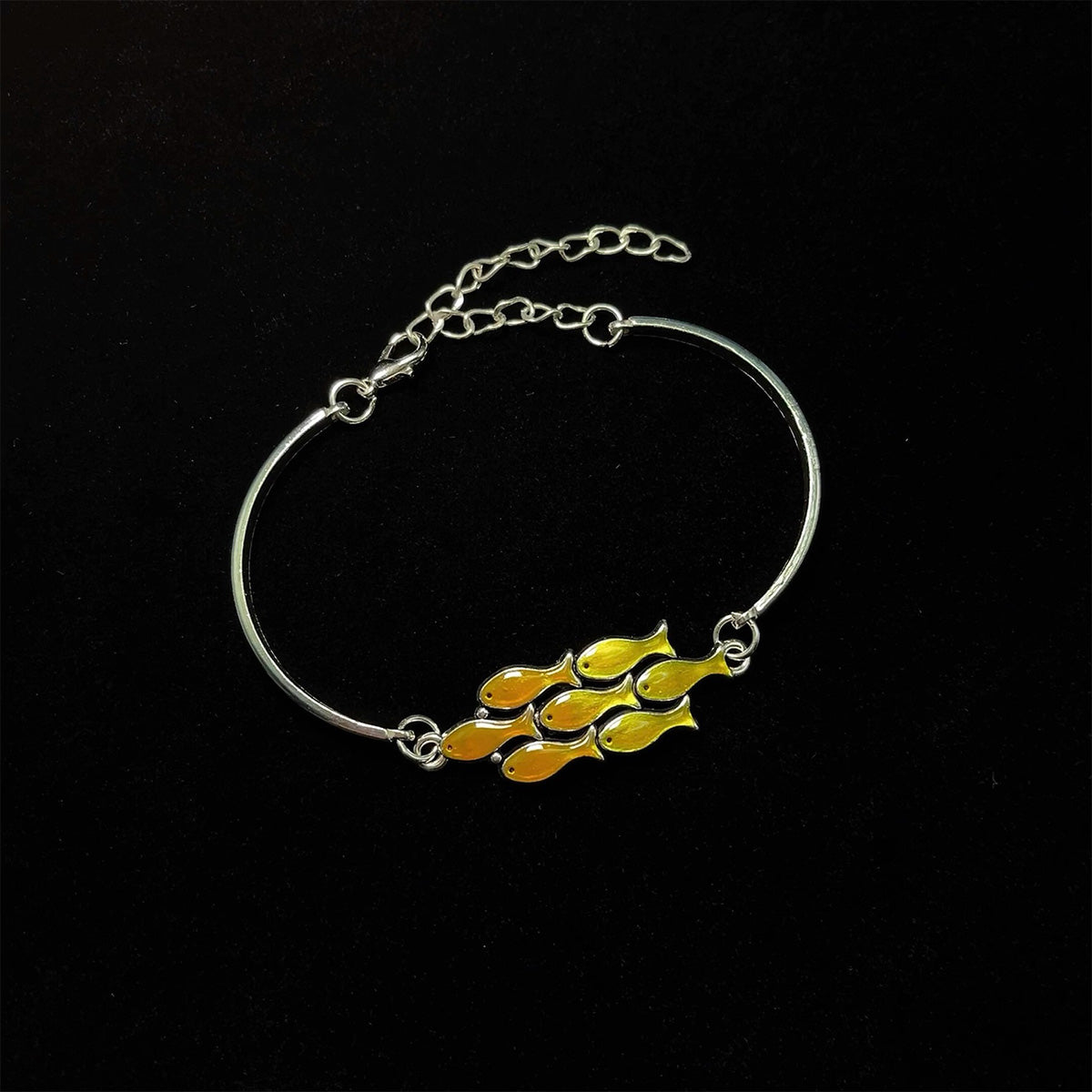 Vintage Against the Current Bracelet - Retro Rebel Style Jewelry | Unique Edgy Bangle