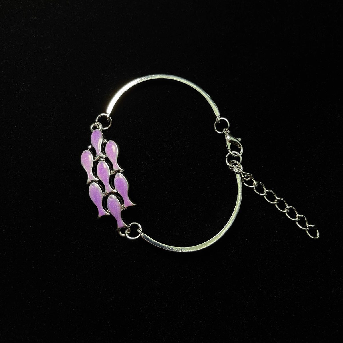 Vintage Against the Current Bracelet - Retro Rebel Style Jewelry | Unique Edgy Bangle