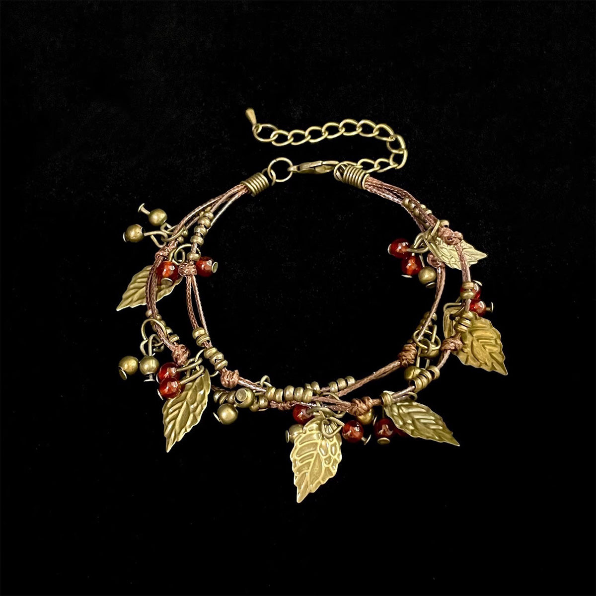 Vintage Vine Tree Fruit Bracelet - Retro Forest Botanical Jewelry | Unique Nature Bangle