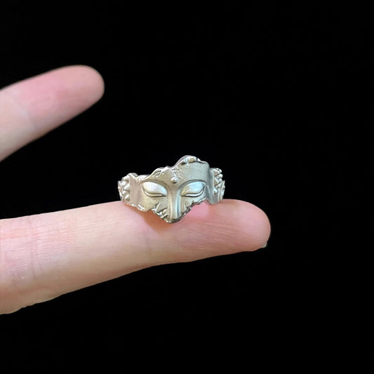 Vintage Residual Pharmacist Ring - Retro Apothecary Dark Academia Jewelry | Statement Signet Ring