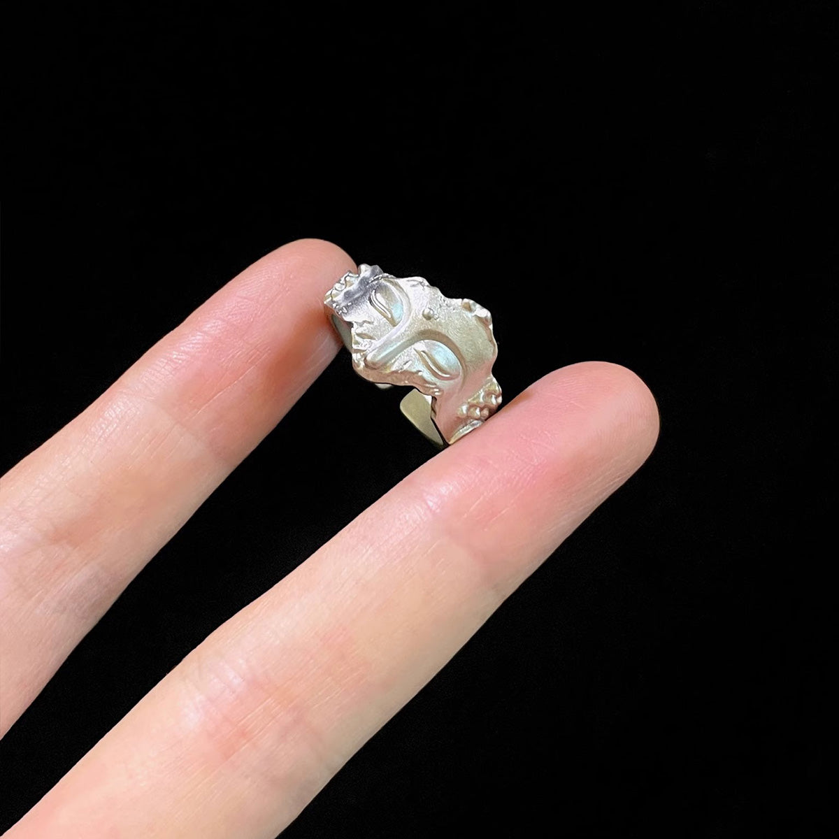 Vintage Residual Pharmacist Ring - Retro Apothecary Dark Academia Jewelry | Statement Signet Ring