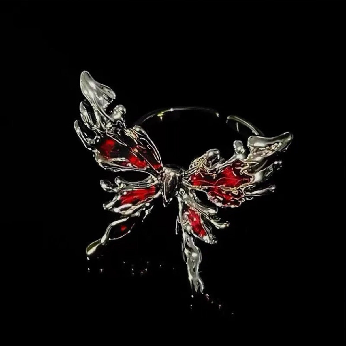 Vintage Desire Butterfly Jewelry Set - Retro Romantic Gothic Accessory Set | Mystic Butterfly Ensemble