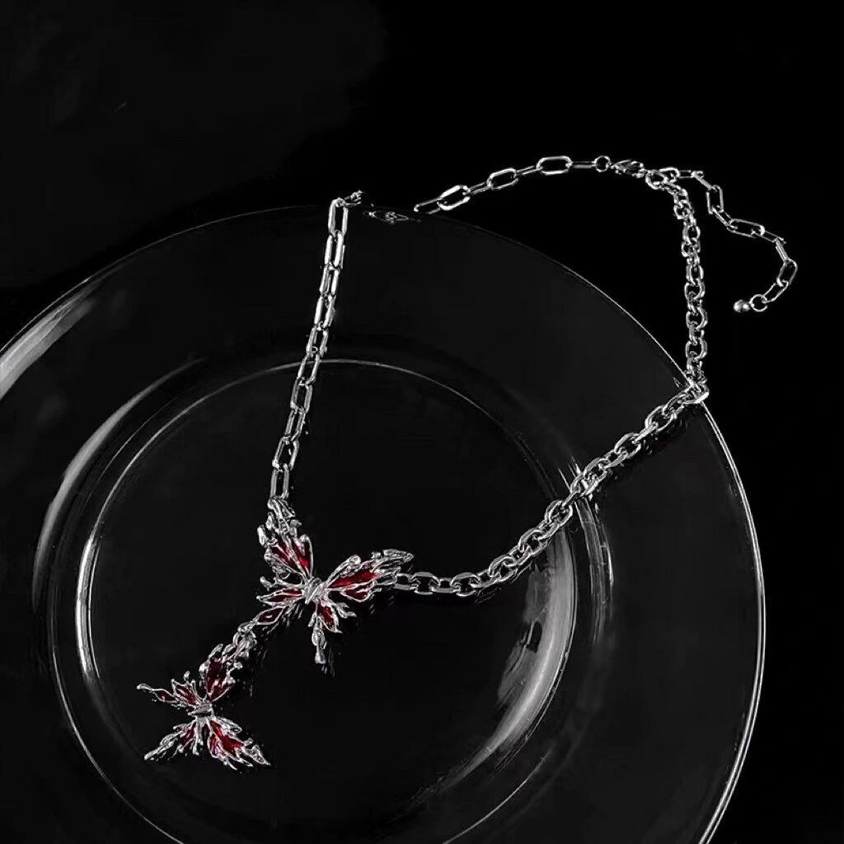 Vintage Desire Butterfly Jewelry Set - Retro Romantic Gothic Accessory Set | Mystic Butterfly Ensemble