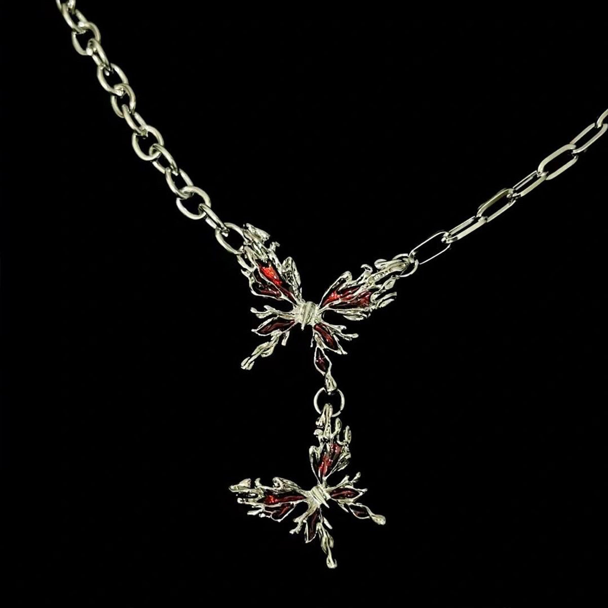 Vintage Desire Butterfly Jewelry Set - Retro Romantic Gothic Accessory Set | Mystic Butterfly Ensemble