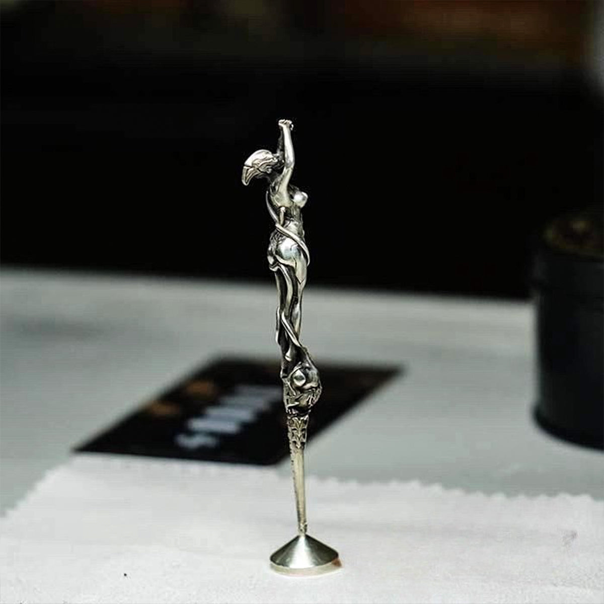 Handmade Original Design Tamper - Edgy Dark Style Accessory, Perfect Trendy Gift for Dark Aesthetic Enthusiasts