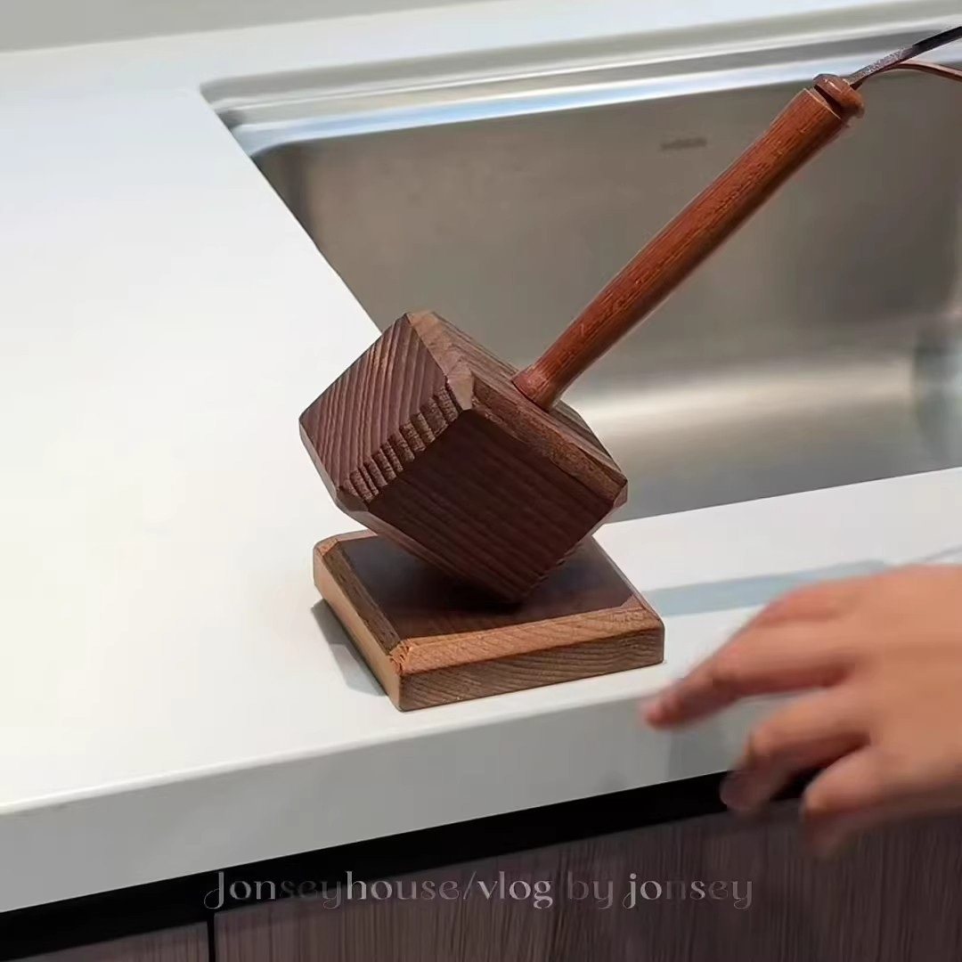 Thor's Hammer Bottle Opener - Creative Home Desktop Ornament, Magnetic Levitating Hammer, Beer, Beverage & Wine Bottle Opener